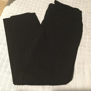 Van Heusen Black Elastic Dress Pants